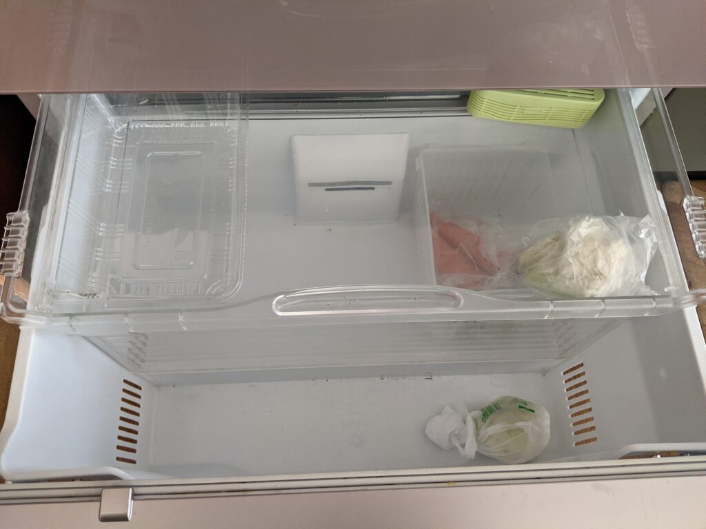 岐阜県関市　整理収納アドバイザー　KuraRaku　片づけ　整理整頓　冷蔵庫　野菜室