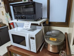 岐阜県関市　整理収納アドバイザー　KuraRaku 　整理整頓　家電　オーブントースター　レンジ